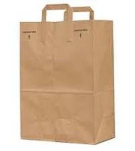 Duro® Grocery Bag 12X7X14 IN 1/7 Paper With Handle 300/Case