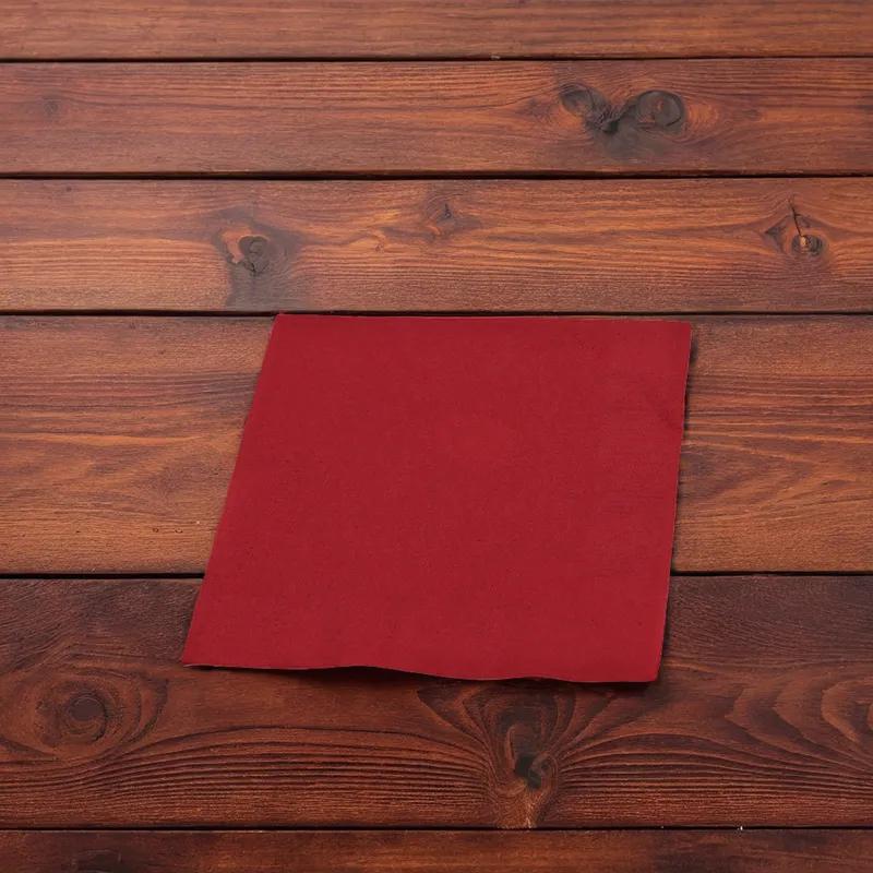 Beverage Napkins 10X10 IN Red 2PLY 1000/Case