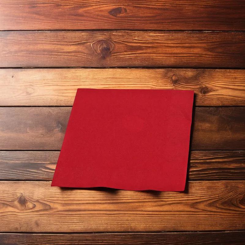 Beverage Napkins 10X10 IN Red 2PLY 1000/Case