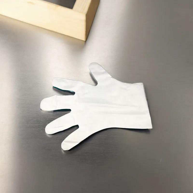 Victoria Bay Gloves Large (LG) White TPE Hybrid Powder-Free 200 Count/Pack 10 Packs/Case 2000 Count/Case