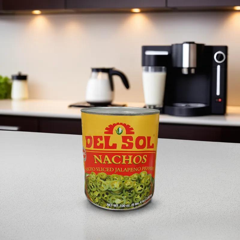 Del Sol Nachos Jalapenos Sliced 10# 6/Case