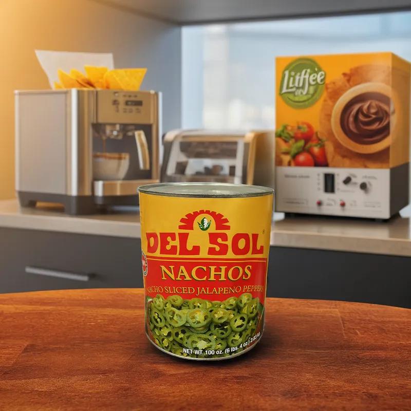 Del Sol Nachos Jalapenos Sliced 10# 6/Case