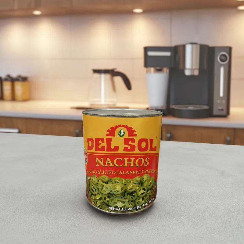 Del Sol Nachos Jalapenos Sliced 10# 6/Case