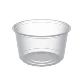 Deli Container 12 OZ PP Clear Round Microwave Safe 500/Case