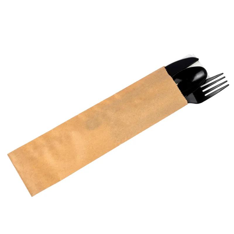 Silverware Bag 2.75X10 IN Paper Natural Plain 2000/Case