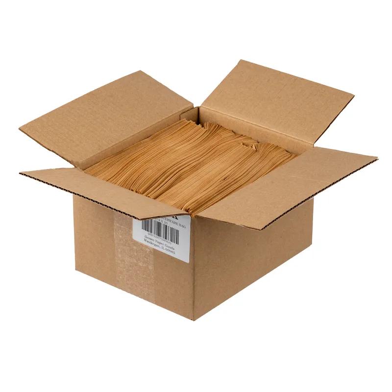 Silverware Bag 2.75X10 IN Paper Natural Plain 2000/Case