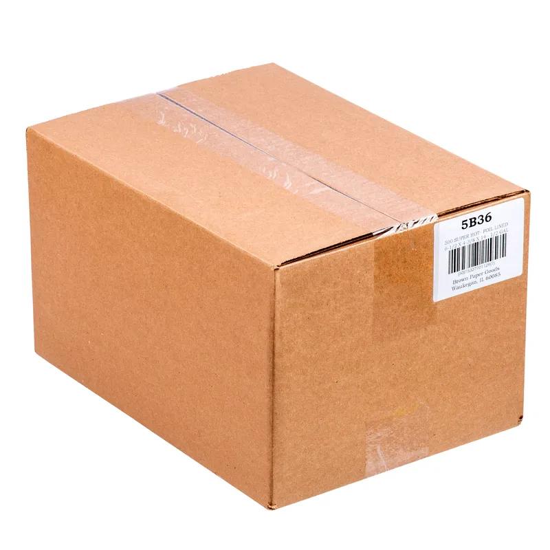 Bag 6.5X4.375X14 IN Foil-Lined Paper Superhot Design Insulated 500/Case