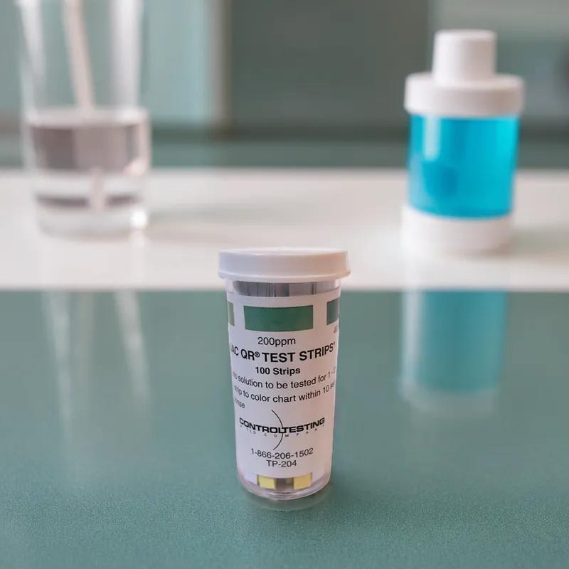 Quaternary pH Test Strips 100/Pack