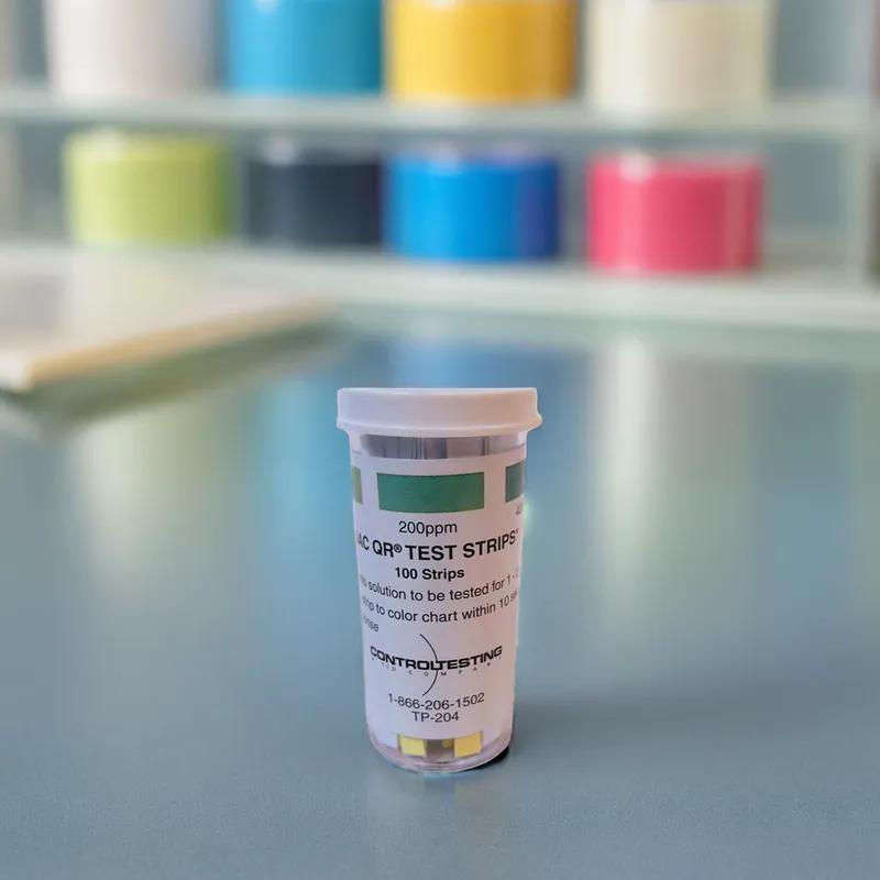 Quaternary pH Test Strips 100/Pack