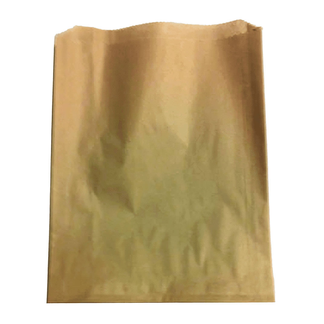 Bag 6X0.75X7.25 IN #19 Kraft Greaseproof 2000/Case