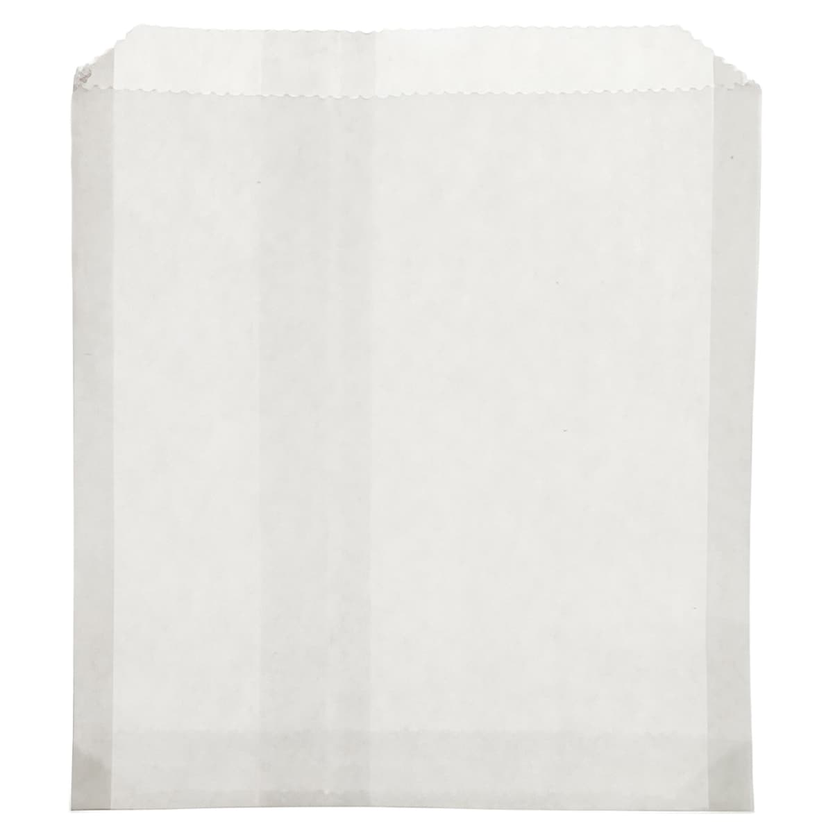 Bag 6X0.75X7.25 IN #19 White Grease Resistant 2000/Case