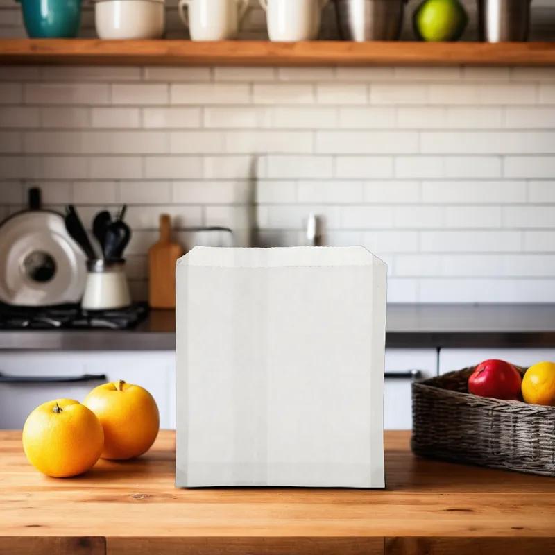 Bag 6X0.75X7.25 IN #19 White Grease Resistant 2000/Case