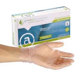 Gloves Medium Weight Synthetic Hybrid Powder-Free Diamond Gip 200 Count/Pack 5 Packs/Case 1000 Count/Case
