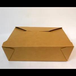 #4 Take-Out Box Fold-Top 7.5X5.5X3.5 IN Paper Kraft Rectangle 160/Case