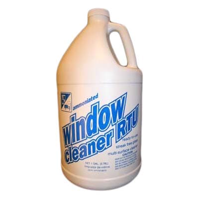 Glass Cleaner 1 GAL RTU Ammoniated 4/Case