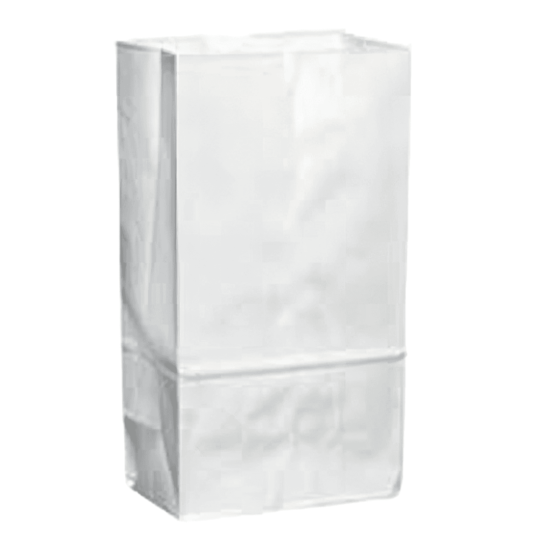 Grocery Bag #6 6X3.625X11.0625 IN Paper White 500/Pack