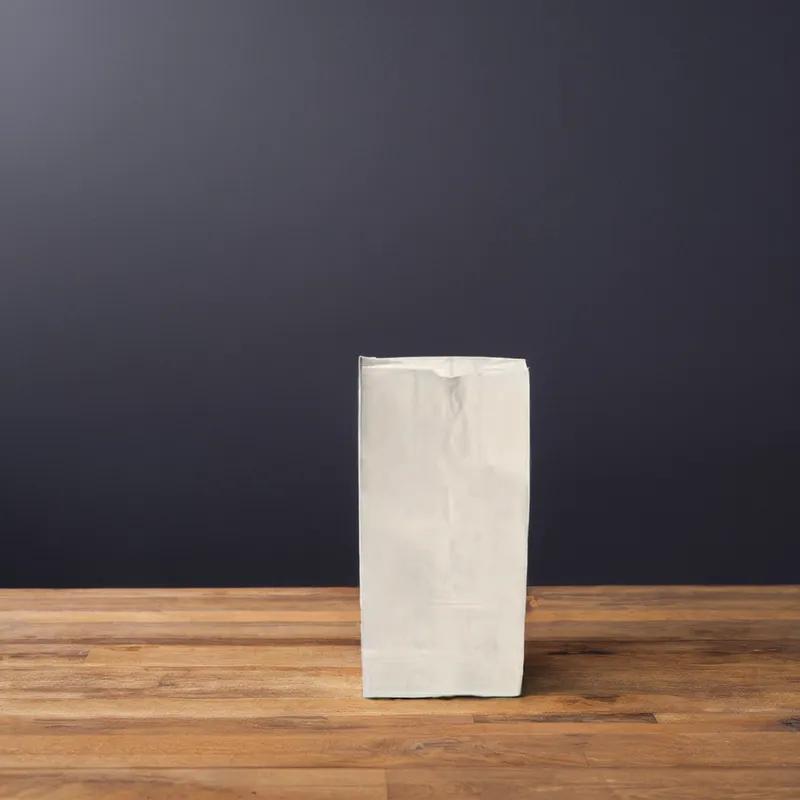 Grocery Bag #8 6.125X4.1666X12.4375 IN Paper White 500/Pack
