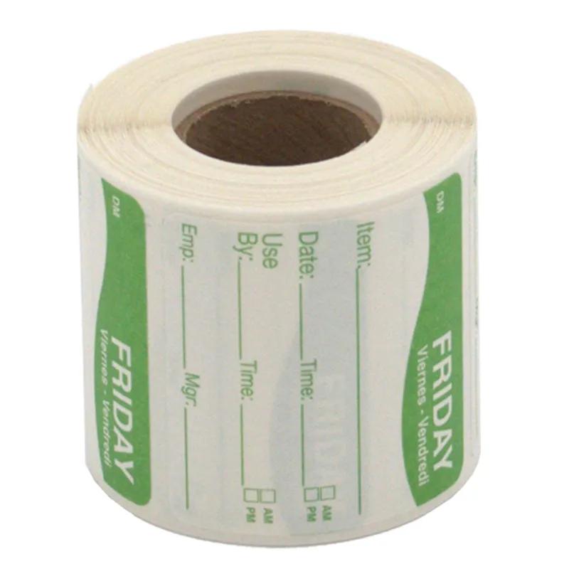 DissolveMark® Friday Label 2X2 IN 250/Roll