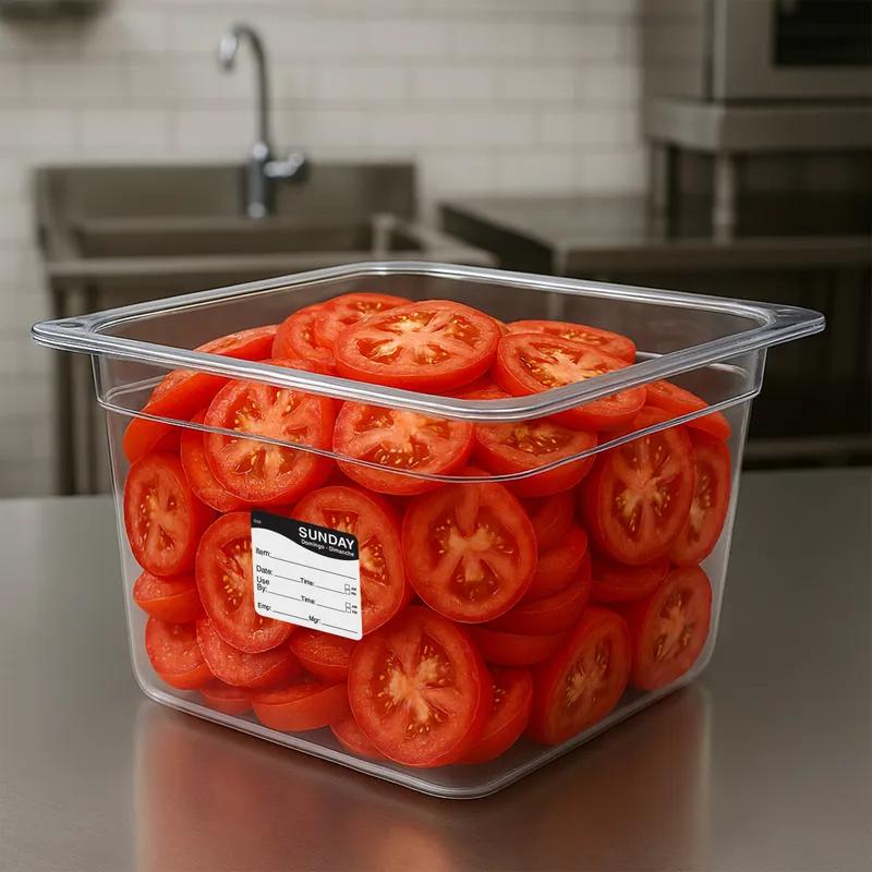 DissolveMark® Sunday Label 2X2 IN 250/Roll