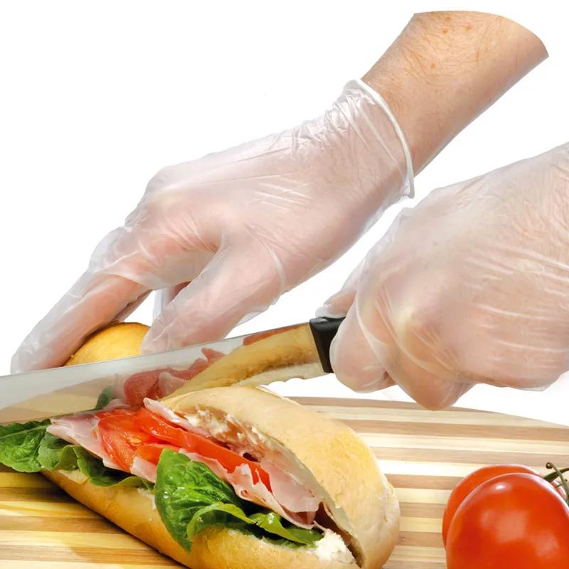 Gloves Large (LG) White Vinyl Powder-Free 1000/Case