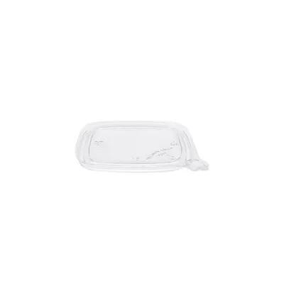Lid 4.6X4.6X0.3 IN PET Clear Square For 8-32 OZ Deli Container Tamper-Evident 500/Case
