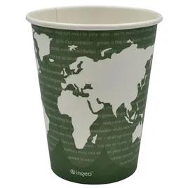 World Art Hot Cup 12 OZ Single Wall Poly-Coated Paper Multicolor 1000/Case