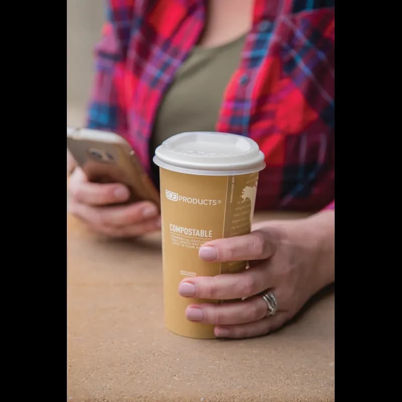 World Art Hot Cup 20 OZ Paper PLA Multicolor 1000/Case