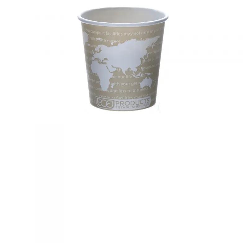 World Art Hot Cup 4 OZ Paper PLA Multicolor 1000/Case