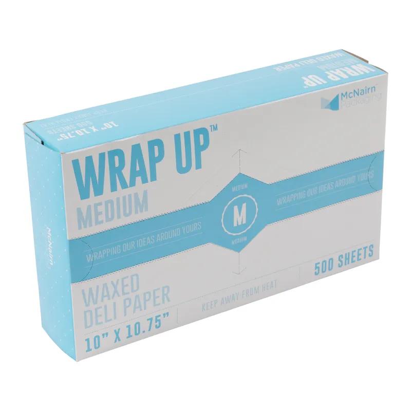 Sheet 10X10.75 IN Dry Wax Paper White 500 Sheets/Pack 12 Packs/Case 6000 Count/Case