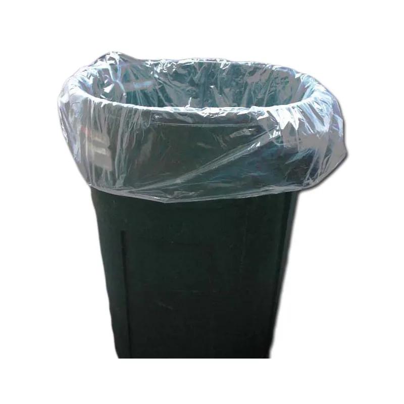 Can Liner 36X58 IN Clear 1.2MIL Roll 25 Count/Pack 4 Packs/Case 100 Count/Case