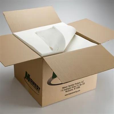 Dinner Napkins 16X16 IN White Airlaid Paper Flat Pack 1000/Case