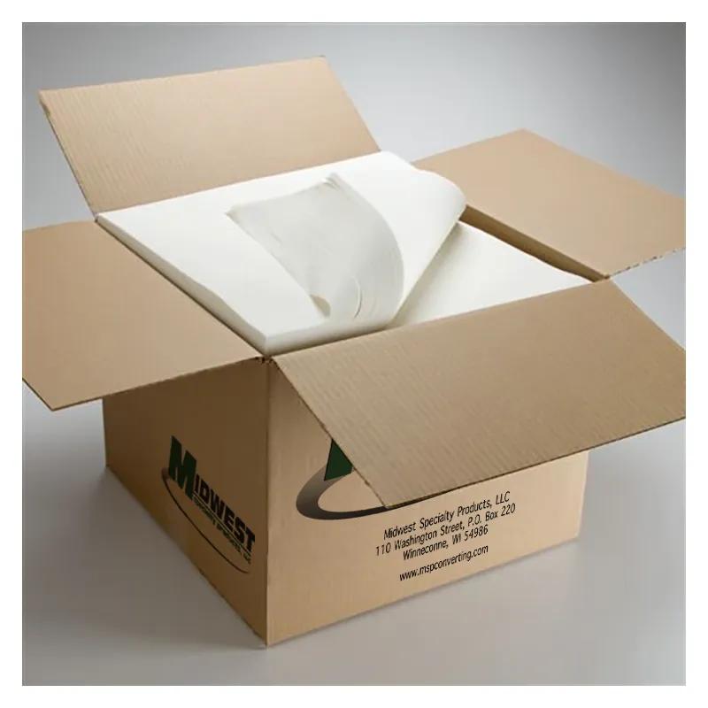 Dinner Napkins 16X16 IN White Airlaid Paper Flat Pack 1000/Case