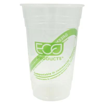 GreenStripe® Cold Cup 20 OZ PLA Clear 1000/Case