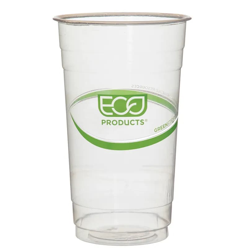 GreenStripe® Cold Cup 24 OZ PLA Clear 1000/Case