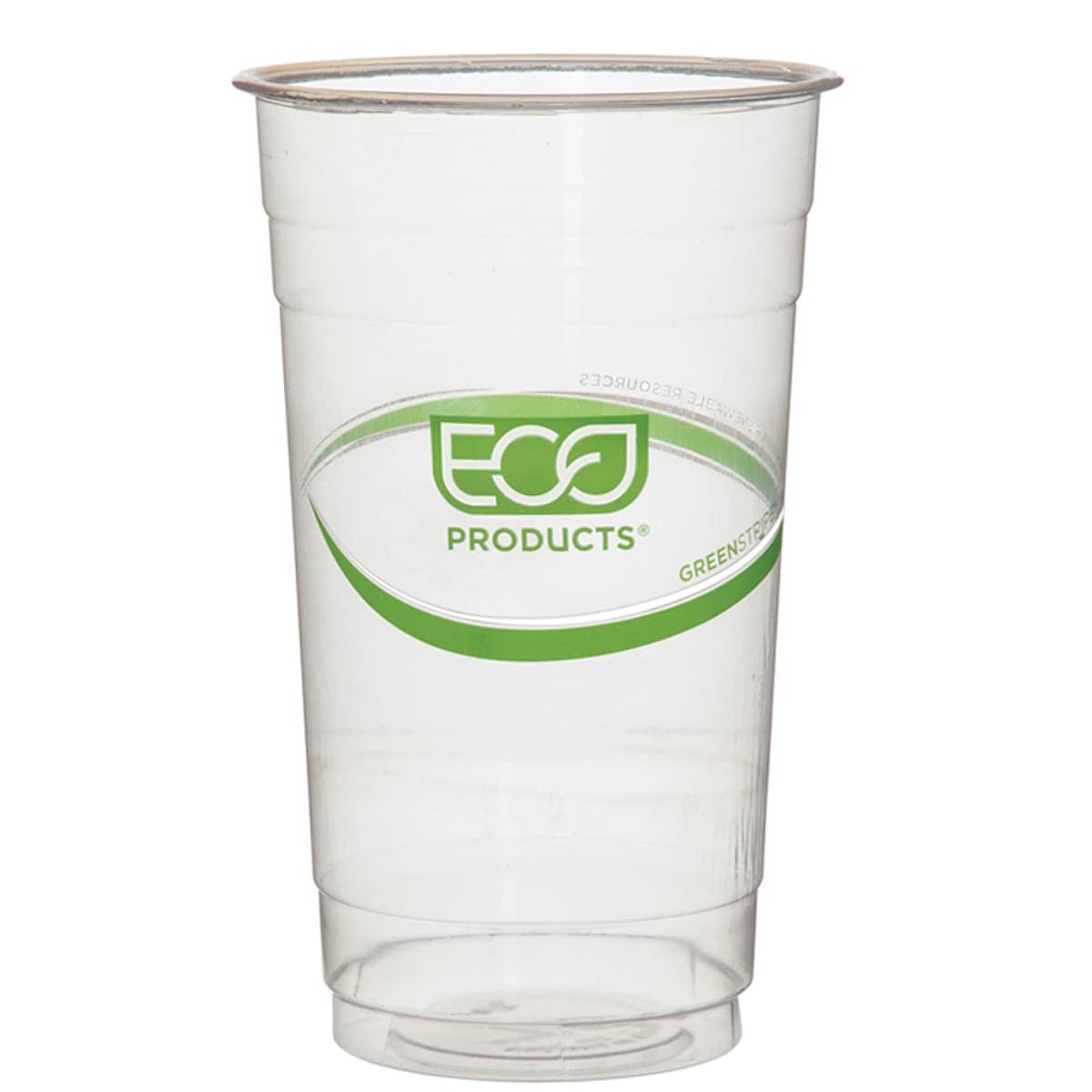 GreenStripe® Cold Cup 24 OZ PLA Clear 1000/Case