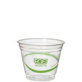 GreenStripe® Cold Cup Squat 9 OZ PLA Clear 1000/Case