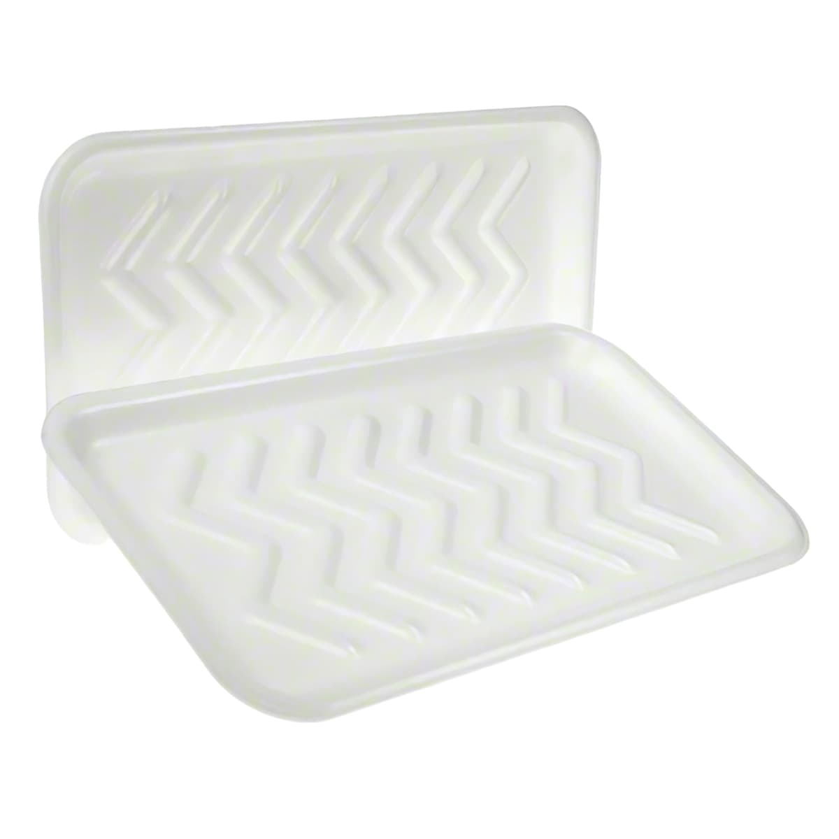 25S Meat Tray Foam White 250/Case