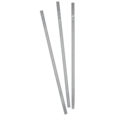 Giant Straw 0.31X9.5 IN PLA Clear Paper Wrapped 4800/Case