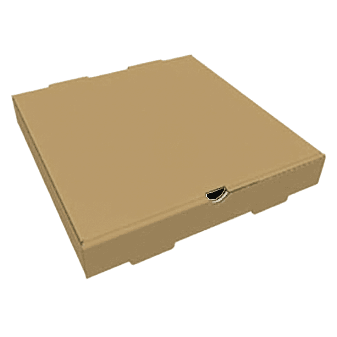 Pizza Box Cardboard Kraft 50/Bundle