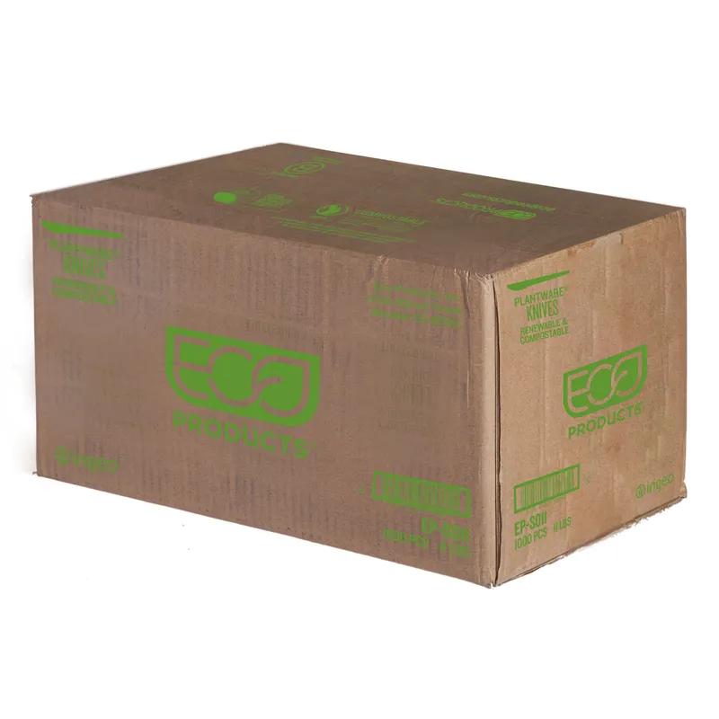 Plantware® Knife 6 IN PLA White Medium Weight 1000/Case