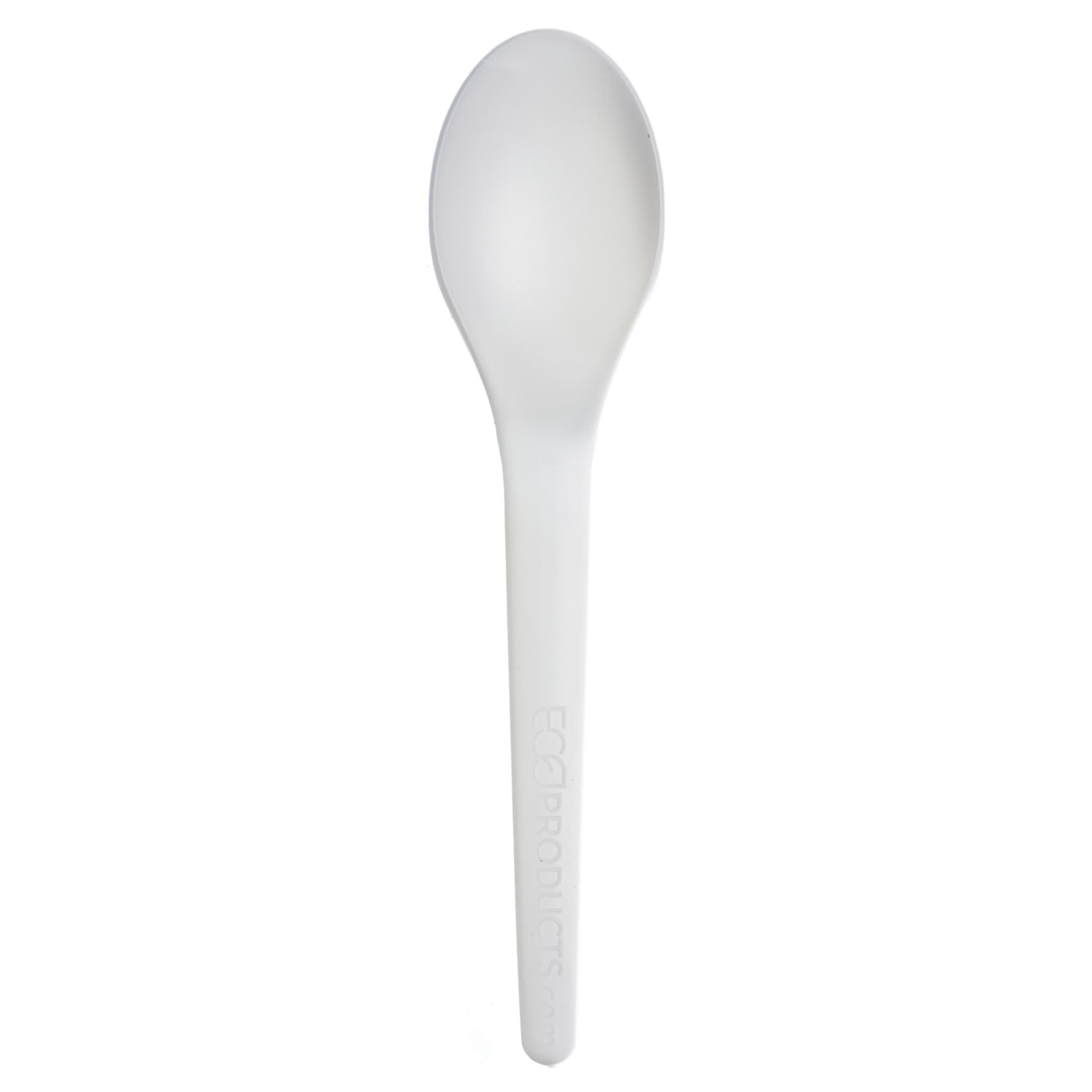 Plantware® Spoon 6 IN PLA White Medium Weight 1000/Case