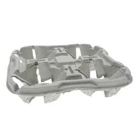 Cup Carrier 10.5X10.5X2.25 IN 4 Compartment Molded Fiber Natural For 8-46 OZ 33 Count/Pack 4 Packs/Case 132 Count/Case