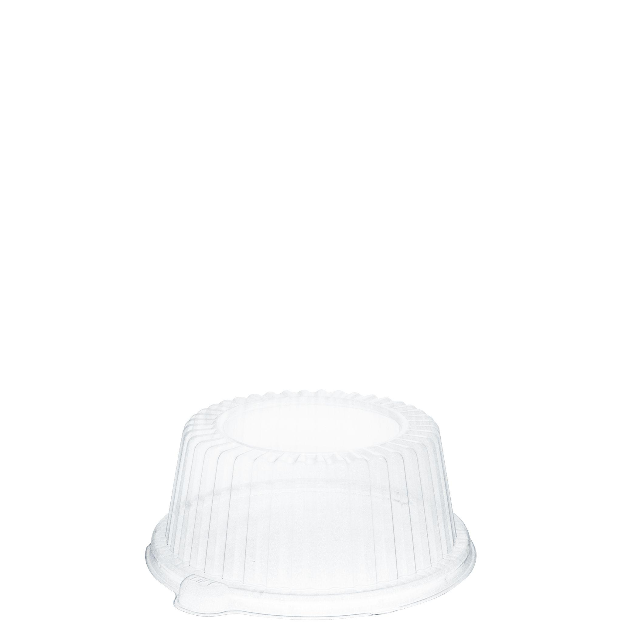 Dart® Lid Dome 6X2.51 IN OPS Clear Round For Plate Unhinged 125 Count/Pack 4 Packs/Case 500 Count/Case