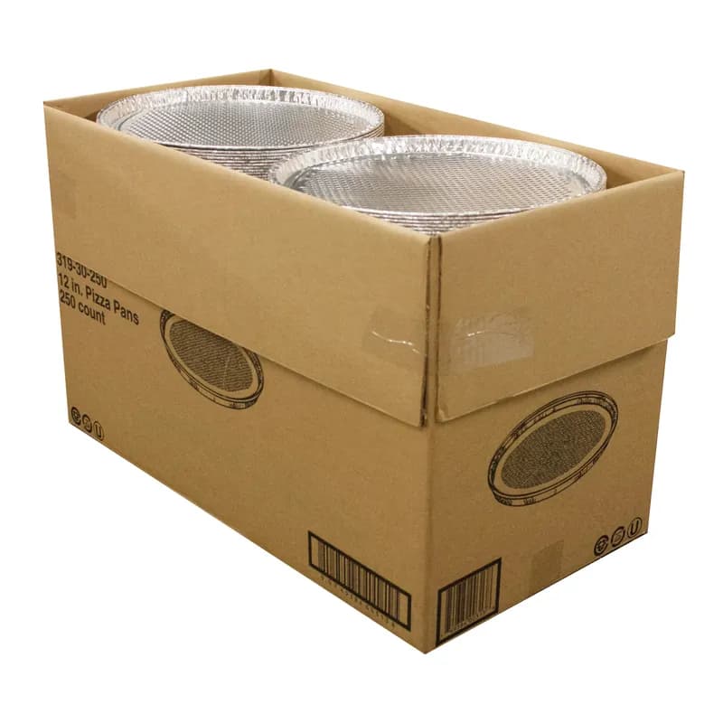 Pizza Pan & Tray Base 12 IN Aluminum Round 250/Case