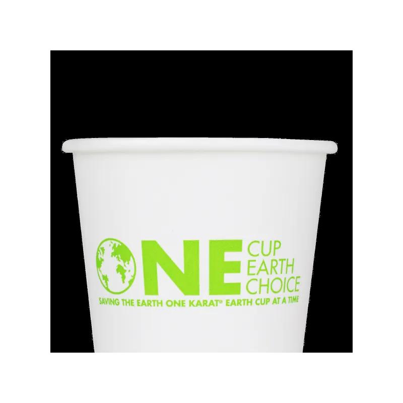 Karat Earth Hot Cup 8 OZ Paper PLA Stock Print 80MM 1000/Case