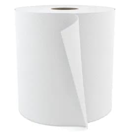 Cascades PRO Roll Paper Towel 7.9IN X800FT 1PLY White 1.9IN Core Diameter 6/Case