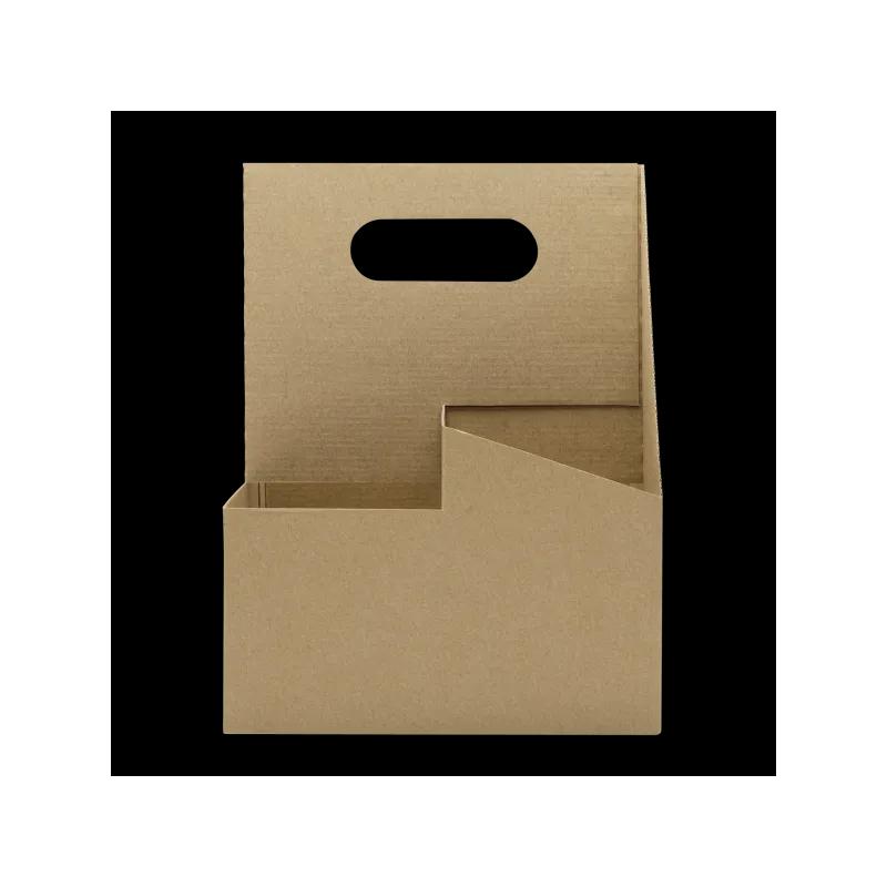 Cup Carrier 4 Compartment For 12-32 OZ With Handle 200/Case