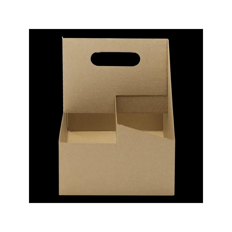 Cup Carrier 4 Compartment For 12-32 OZ With Handle 200/Case