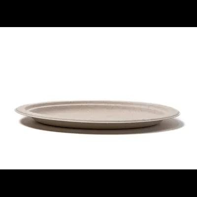 Plate 9 IN Sugarcane White Round Microwave Safe 500/Case