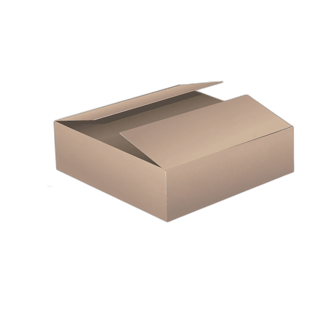 Regular Slotted Container (RSC) 24X14X4 IN Kraft Corrugated Cardboard 32ECT 25 Count/Bundle